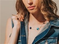 Necklace Madì Woman Denim in Silver Quarzo idrotermale 38967 - 38967